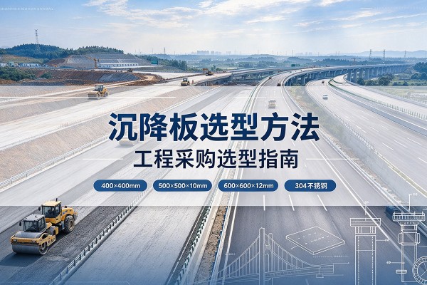 夏津沉降板选择方法